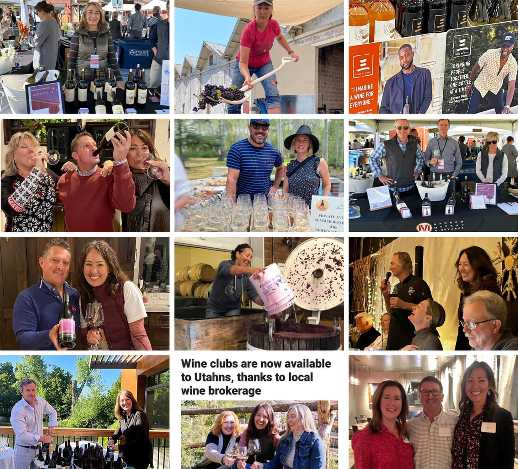 Grid of images from Vin 7000 events
